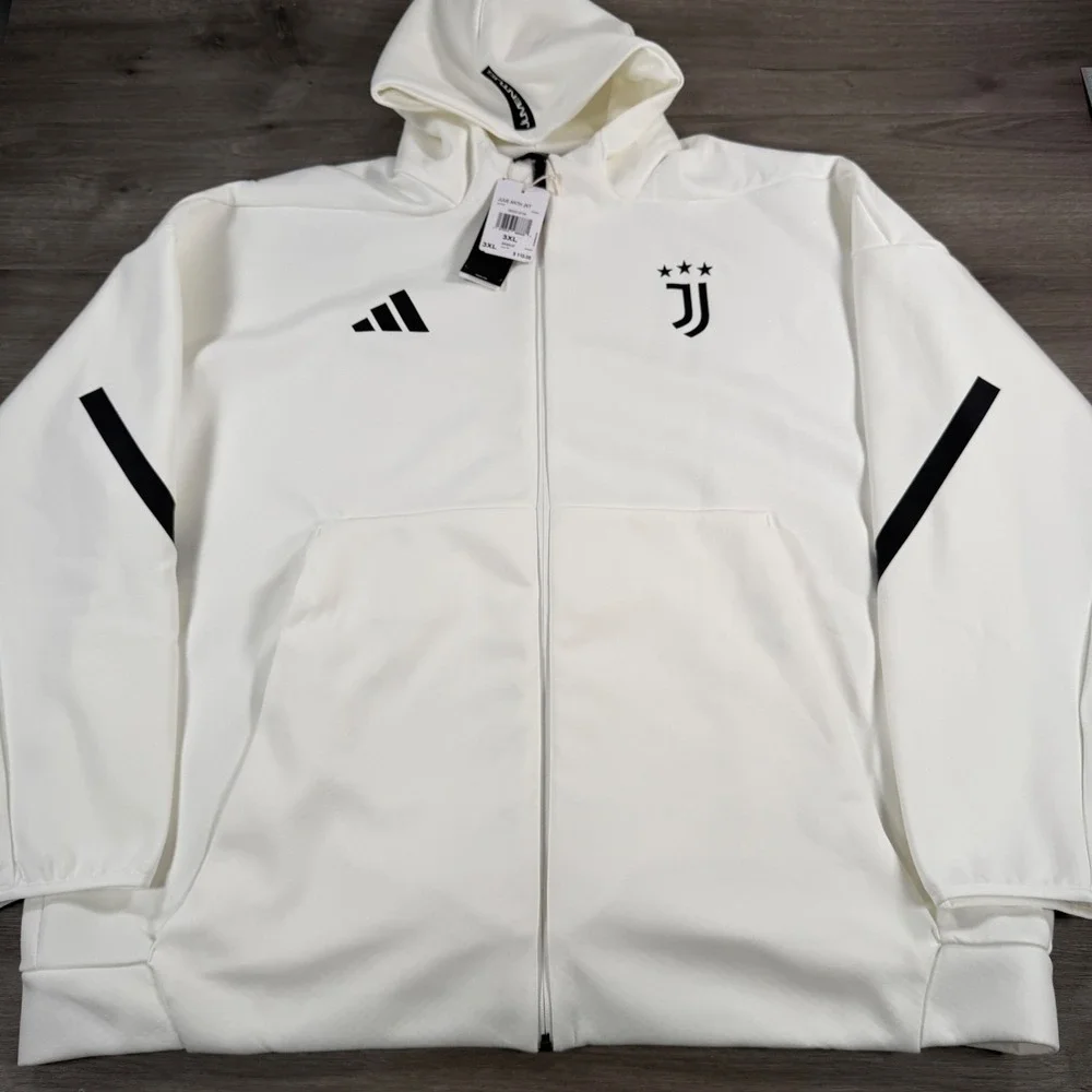 Adidas Juventus Jacket Turin ZNE White Anthem Size 3XL NWT JM9461 XXXL